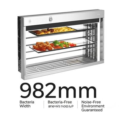 982mm Width Bacteria-Free Glass Panel Noise-Free Environment Guaranteed